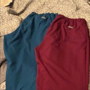Greys anatomy scrub pants 2 pair